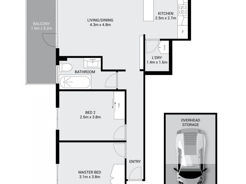 7/2 Carlton Street, Freshwater NSW 2096 Floorplan