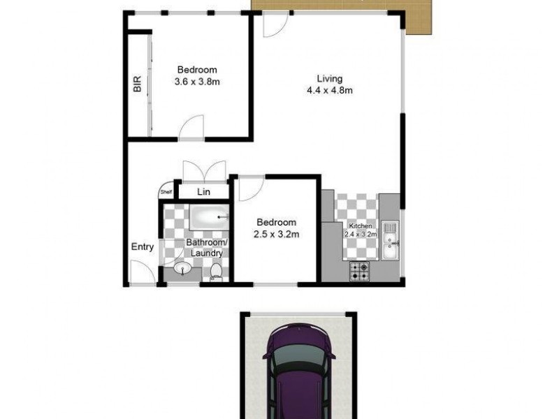 14/5 Pitt Street, Balgowlah NSW 2093 Floorplan
