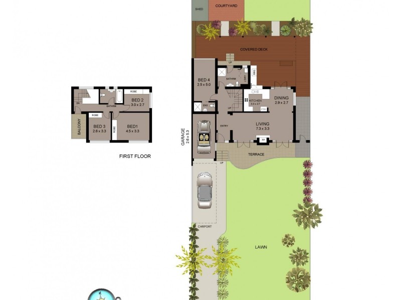 11 Waratah Street, Freshwater NSW 2096 Floorplan