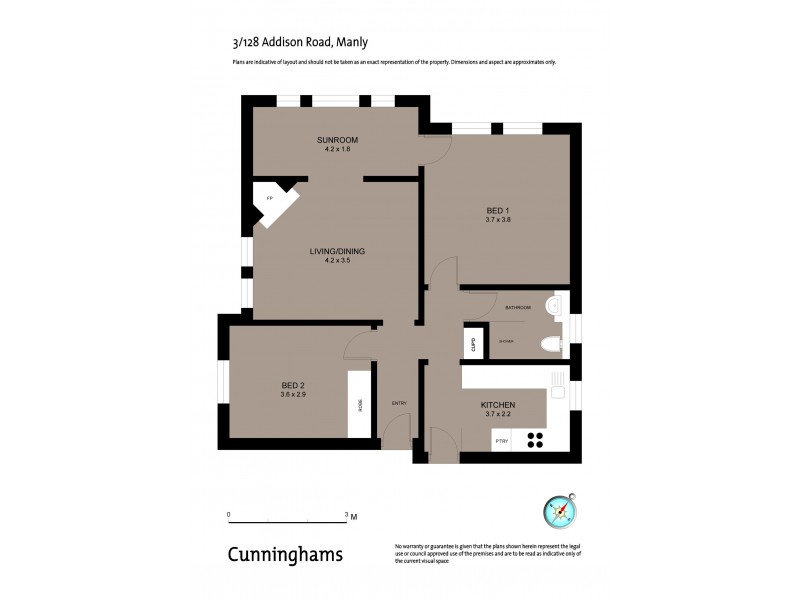 3/128 Addison Road, Manly NSW 2095 Floorplan