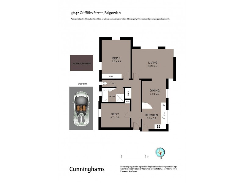 3/142 Griffiths Street, Balgowlah NSW 2093 Floorplan