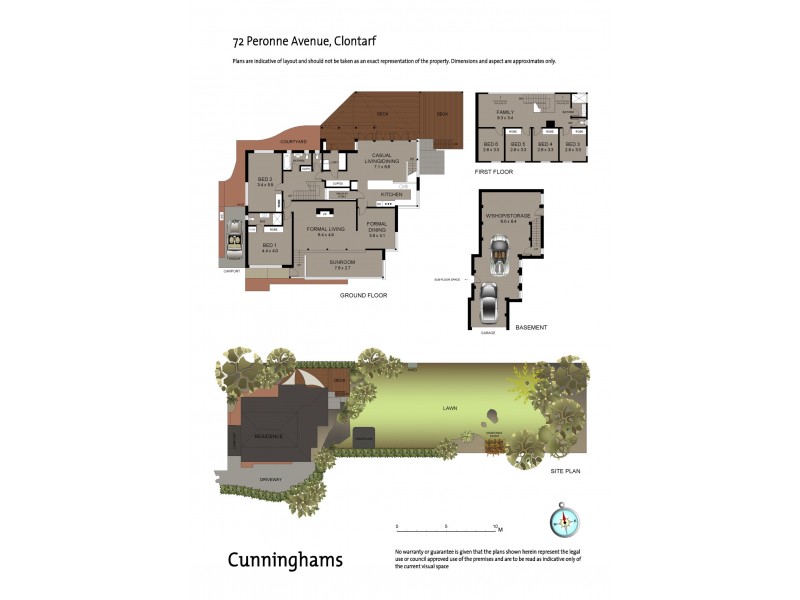 72 Peronne Avenue, Clontarf NSW 2093 Floorplan