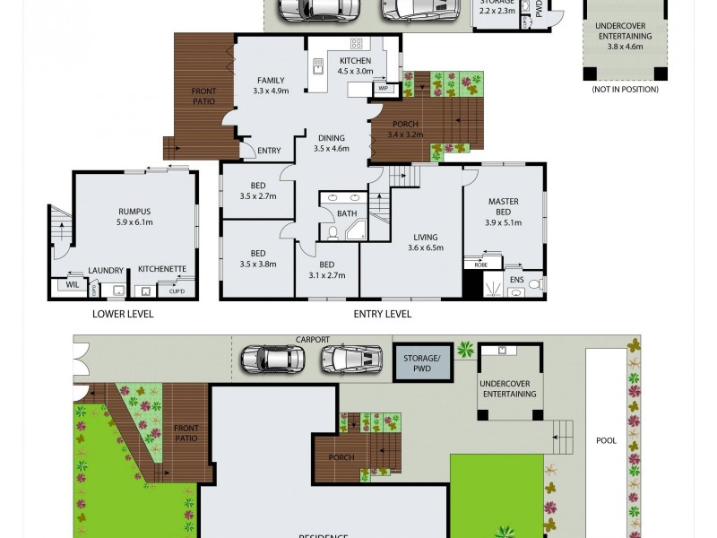 69 Roosevelt Avenue, Allambie Heights NSW 2100 Floorplan