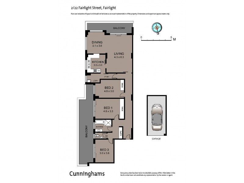 2/22 Fairlight Street, Manly NSW 2095 Floorplan