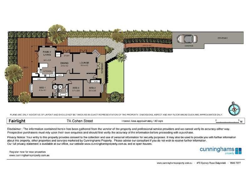 7a Cohen Street, Fairlight NSW 2094 Floorplan