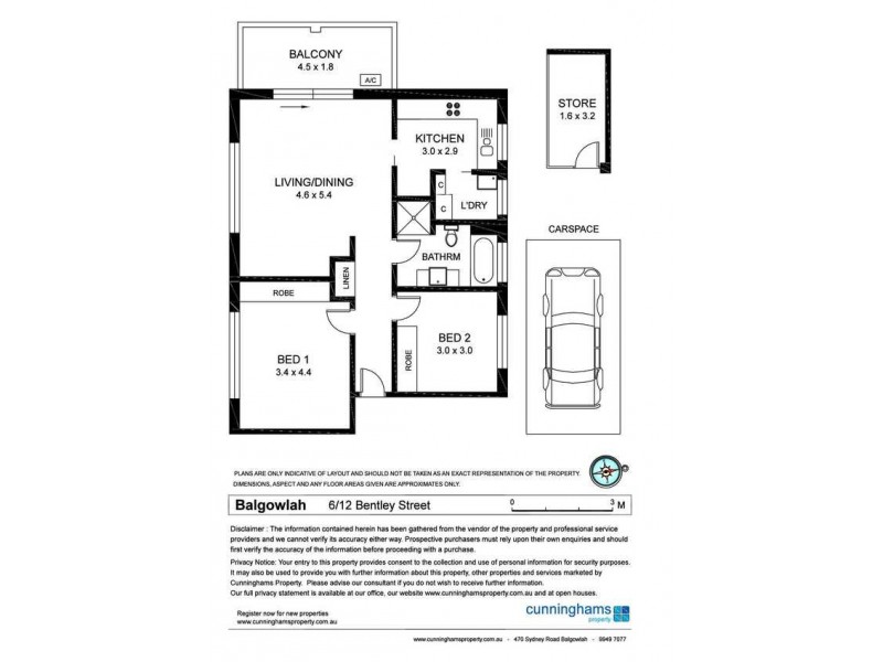 6/12 Bentley Street, Balgowlah NSW 2093 Floorplan