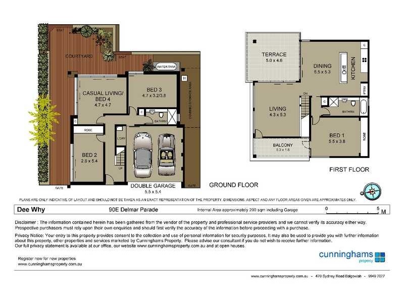 90E Delmar Parade, Dee Why NSW 2099 Floorplan