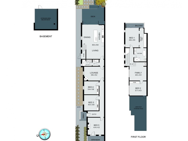 42 Birkley Road, Manly NSW 2095 Floorplan