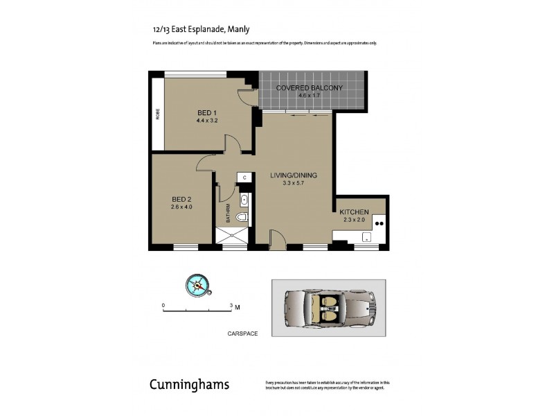 12/13 East Esplanade, Manly NSW 2095 Floorplan