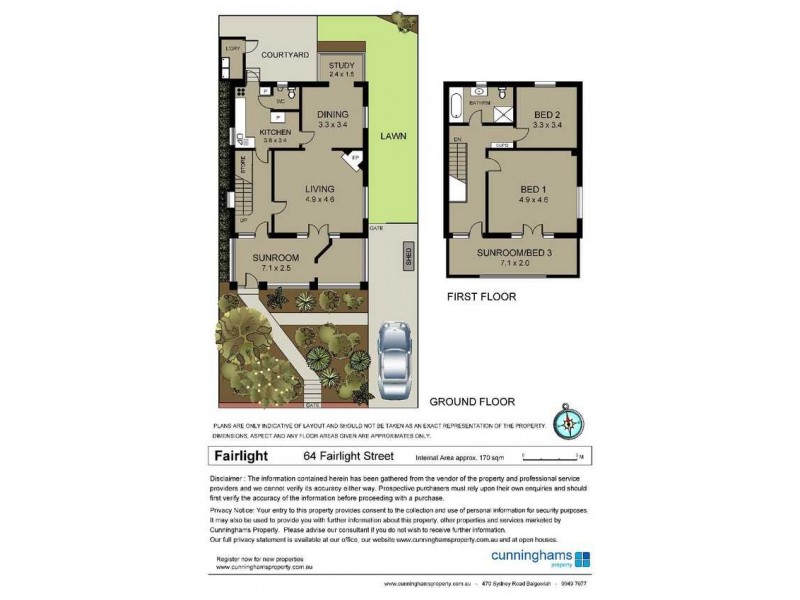 64 Fairlight Street, Fairlight NSW 2094 Floorplan