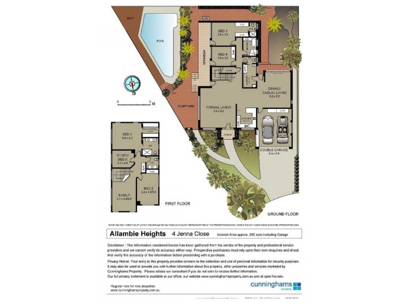 4 Jenna Close, Allambie Heights NSW 2100 Floorplan