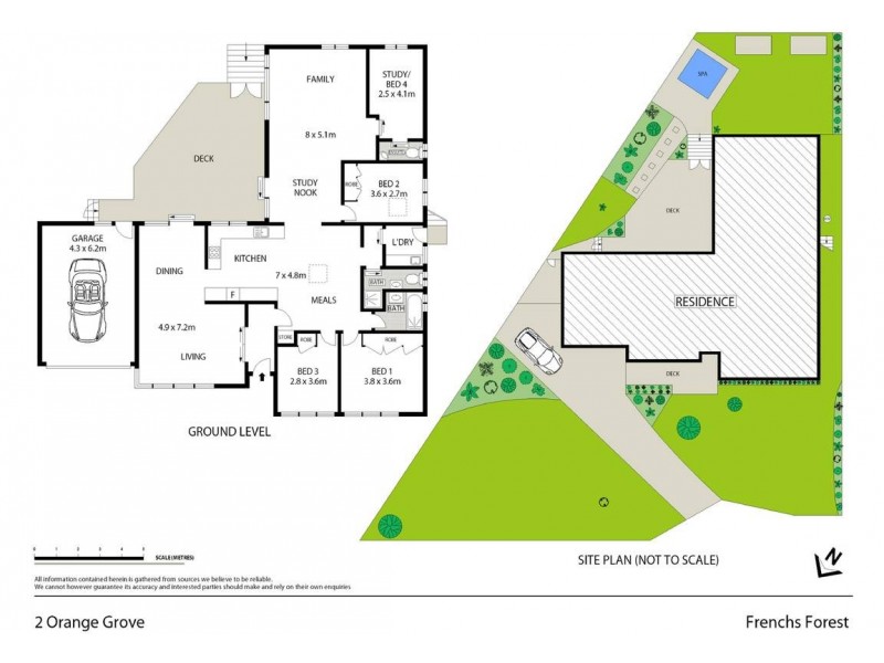 2 Orange Grove, Frenchs Forest NSW 2086 Floorplan