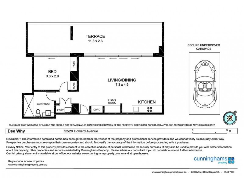 22/29 Howard Avenue, Dee Why NSW 2099 Floorplan