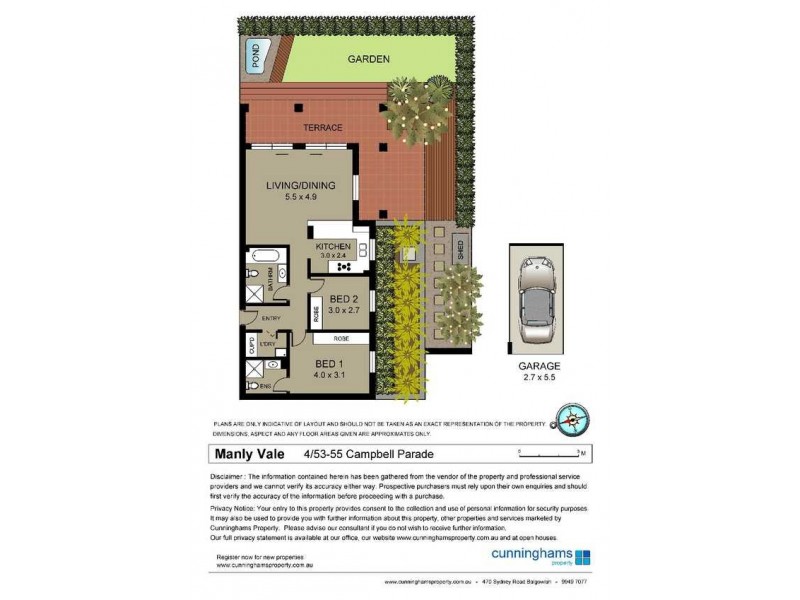 4/53-55 Campbell Parade, Manly Vale NSW 2093 Floorplan