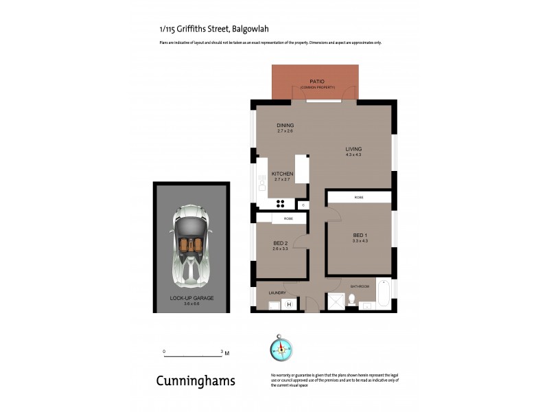 1/115 Griffiths Street, Balgowlah NSW 2093 Floorplan