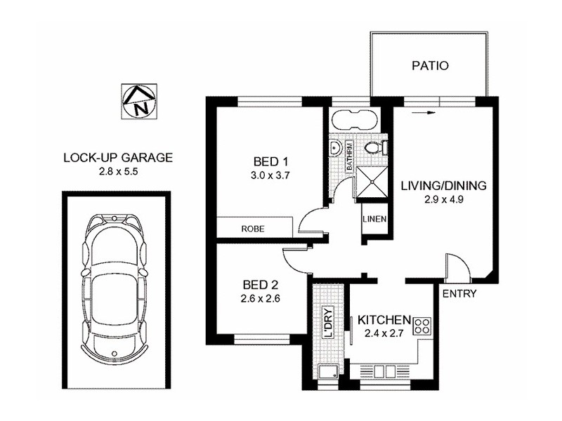 7/33 Foam Street, Freshwater NSW 2096 Floorplan