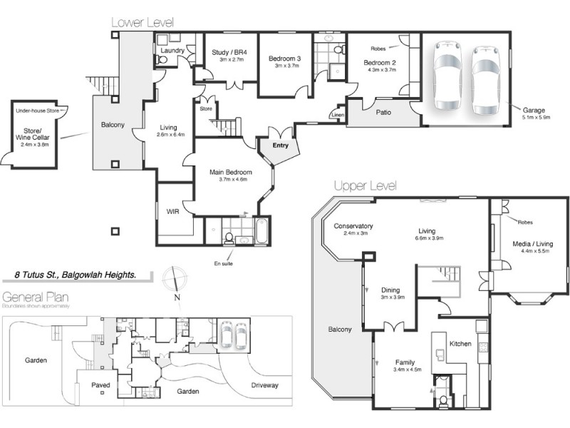 8 Tutus Street, Balgowlah Heights NSW 2093 Floorplan
