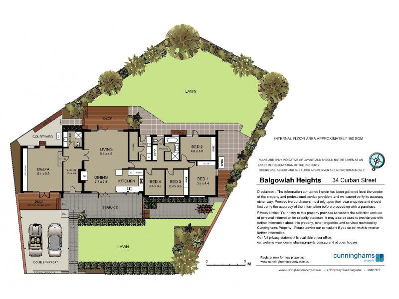 34 Curban Street, Balgowlah Heights NSW 2093 Floorplan
