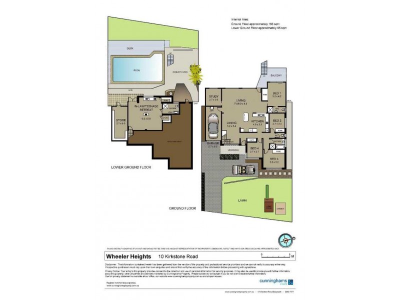 10 Kirkstone Road, Wheeler Heights NSW 2097 Floorplan