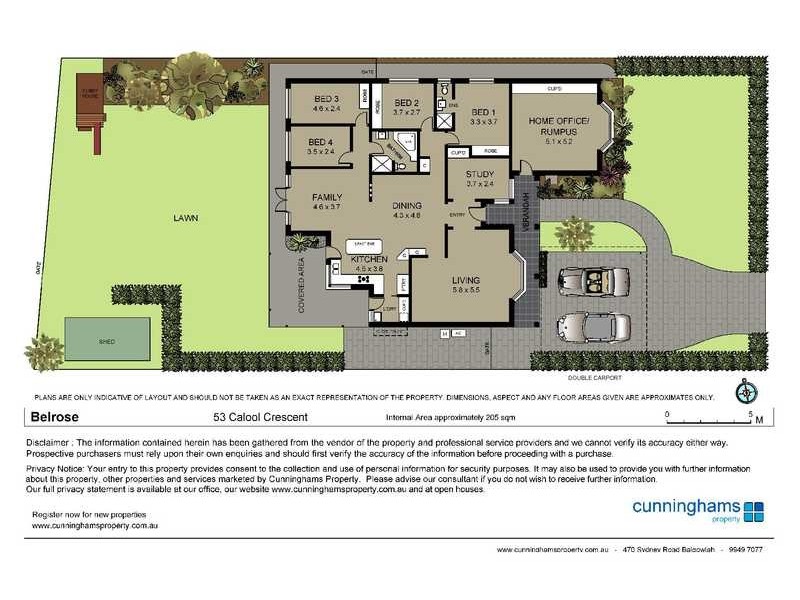53 Calool Crescent, Belrose NSW 2085 Floorplan