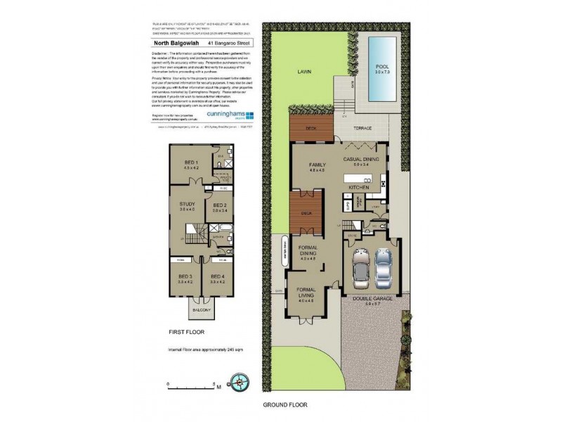 41 Bangaroo Street, North Balgowlah NSW 2093 Floorplan