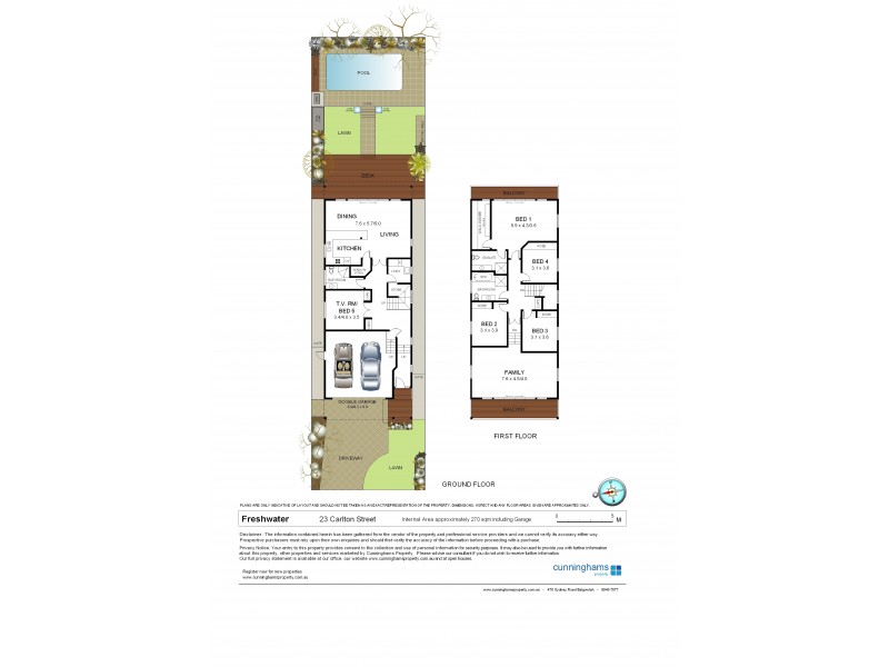 23 Carlton Street, Freshwater NSW 2096 Floorplan