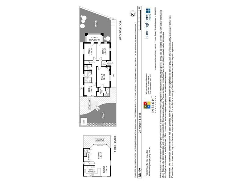 21 Herbert Street, Manly NSW 2095 Floorplan