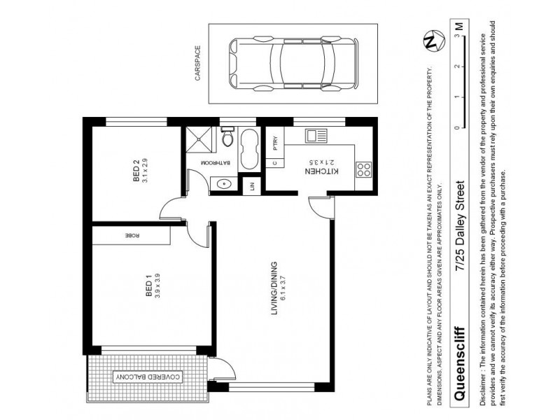 7/25 Dalley Street, Queenscliff NSW 2096 Floorplan