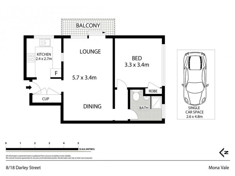 8/18 Darley Street, Mona Vale NSW 2103 Floorplan