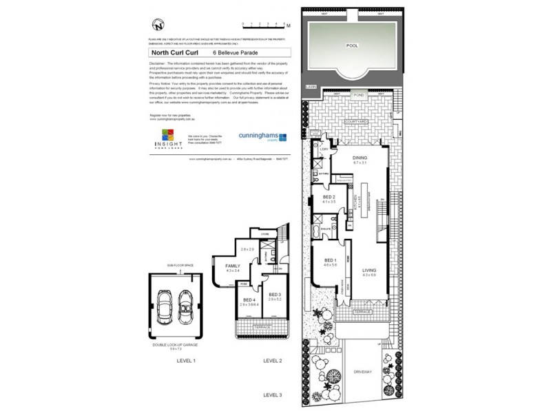 6 Bellevue Parade, North Curl Curl NSW 2099 Floorplan