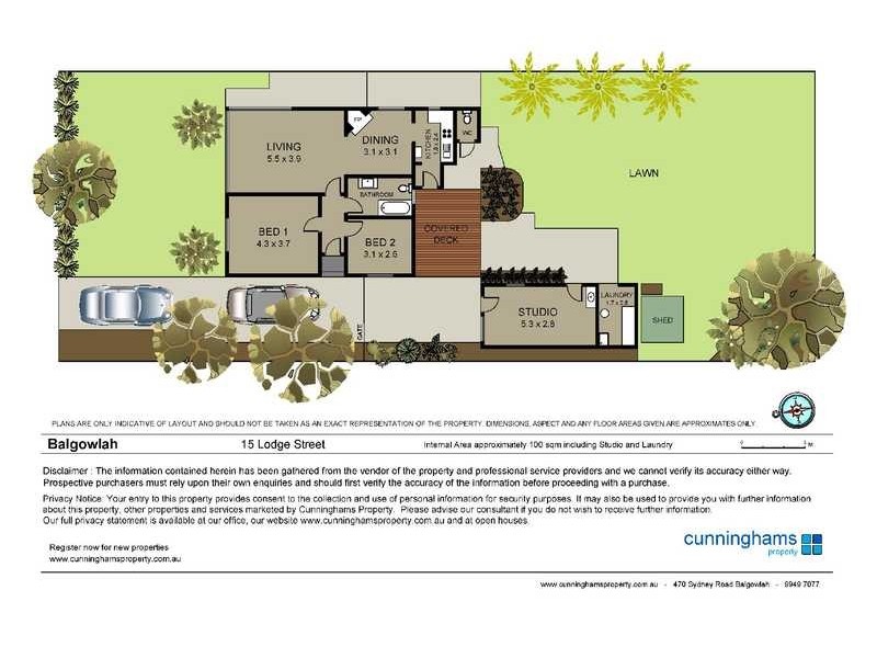 15 Lodge Street, Balgowlah NSW 2093 Floorplan