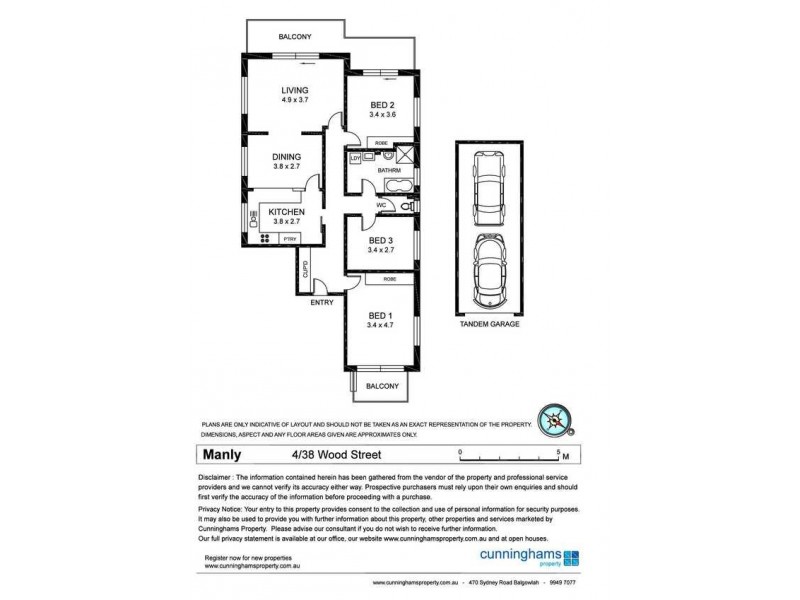 4/38 Wood Street, Manly NSW 2095 Floorplan
