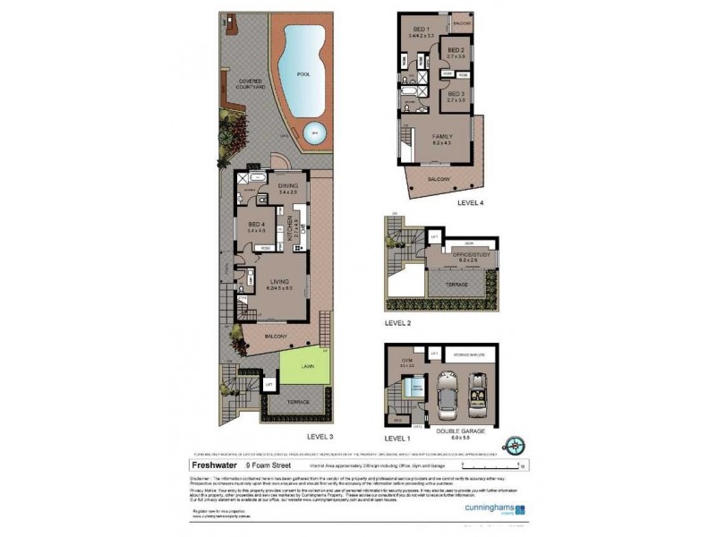 9 Foam Street, Freshwater NSW 2096 Floorplan