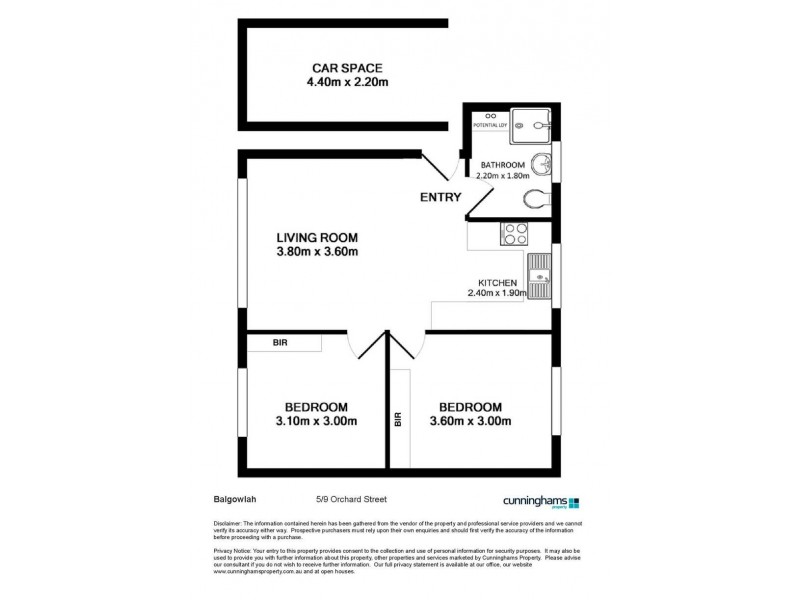 5/9 Orchard Street, Balgowlah NSW 2093 Floorplan