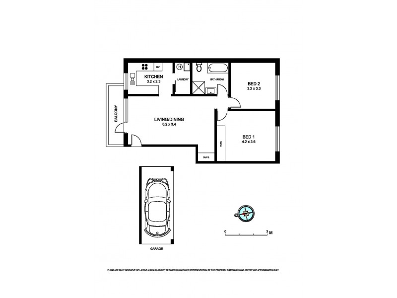 7/12 Fairway Close, Manly Vale NSW 2093 Floorplan