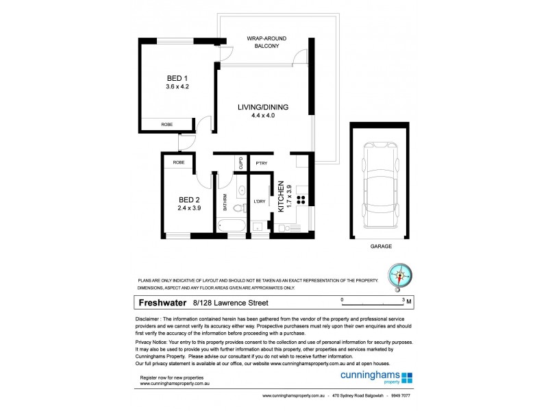 8/128 Lawrence Street, Freshwater NSW 2096 Floorplan