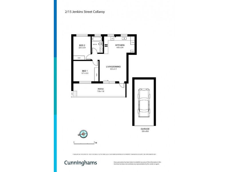2/15 Jenkins Street, Collaroy NSW 2097 Floorplan