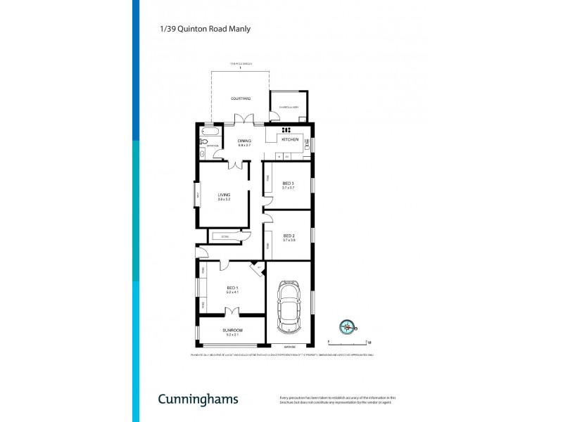 1/39 Quinton Road, Manly NSW 2095 Floorplan