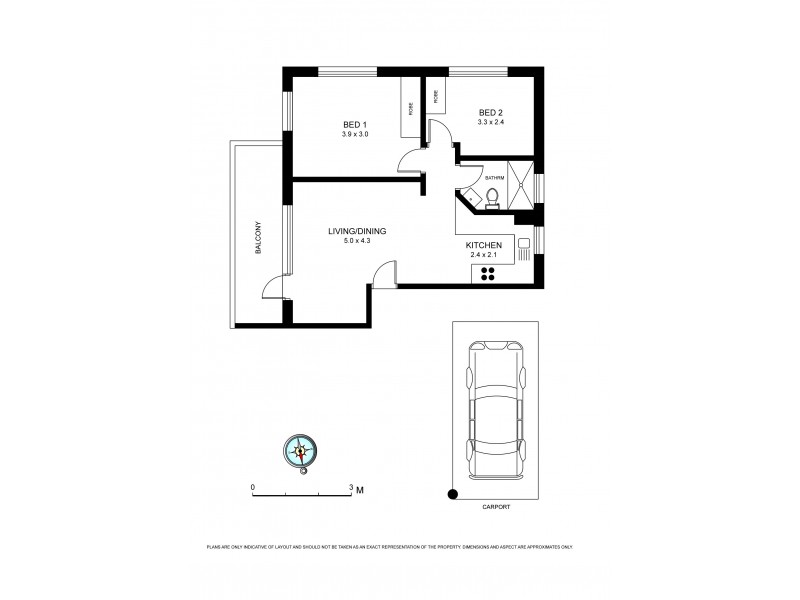 11/6 Campbell Parade, Manly Vale NSW 2093 Floorplan