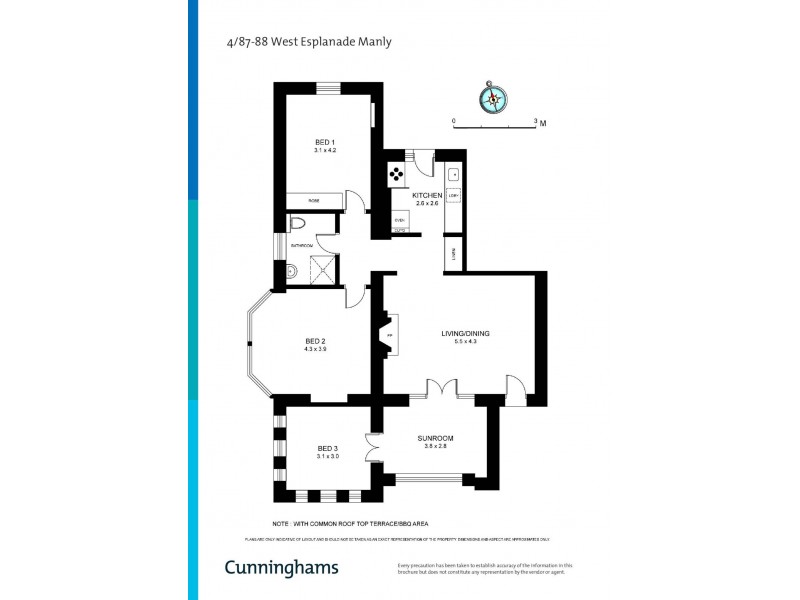 4/87-88 West Esplanade, Manly NSW 2095 Floorplan