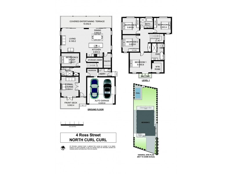 4 Ross Street, North Curl Curl NSW 2099 Floorplan
