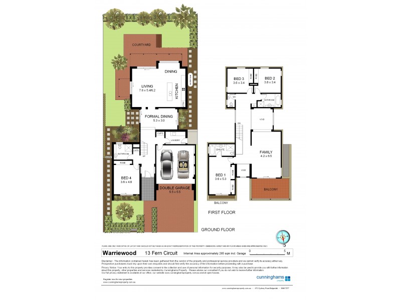 13 Fern Circuit, Warriewood NSW 2102 Floorplan
