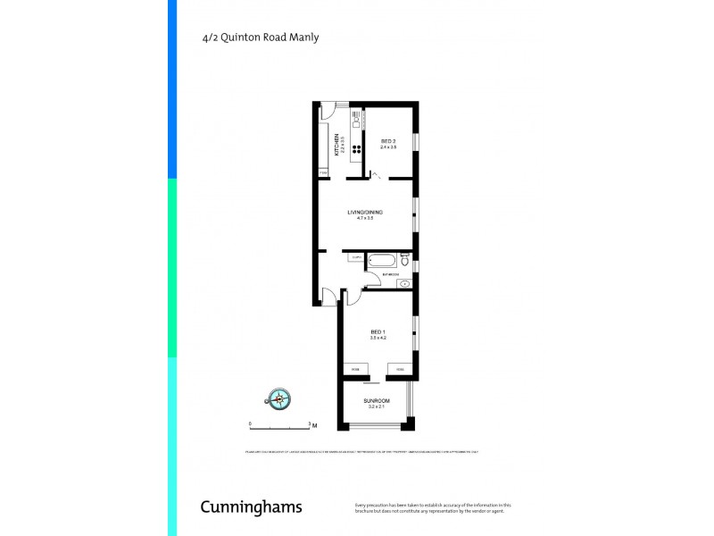 4/2 Quinton Road, Manly NSW 2095 Floorplan