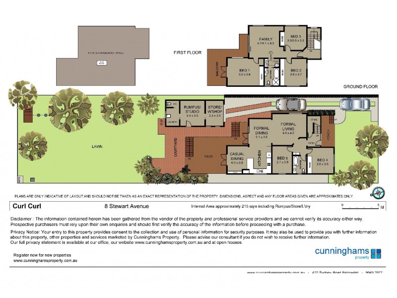 8 Stewart Avenue, Curl Curl NSW 2096 Floorplan