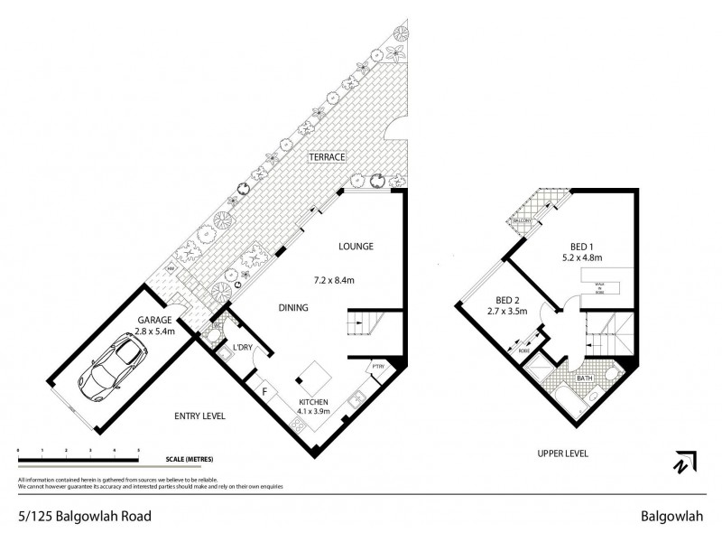 5/125 Balgowlah Road, Fairlight NSW 2094 Floorplan