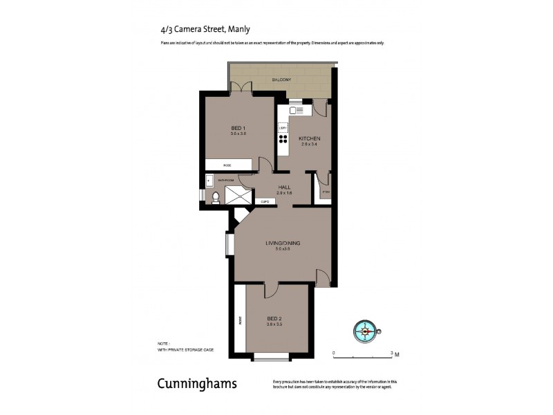 4/3 Camera Street, Manly NSW 2095 Floorplan