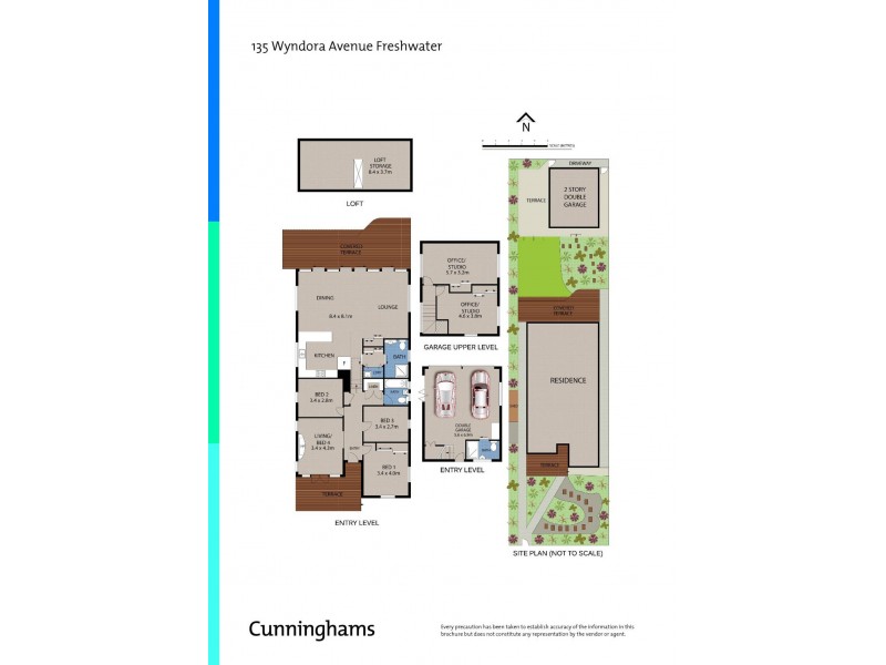 135 Wyndora Ave, Freshwater NSW 2096 Floorplan