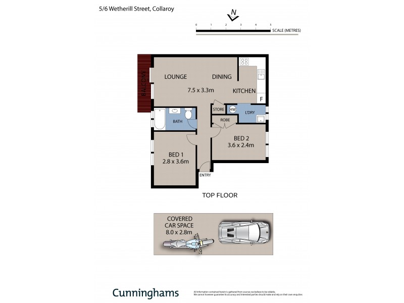 5/6 Wetherill Street, Narrabeen NSW 2101 Floorplan