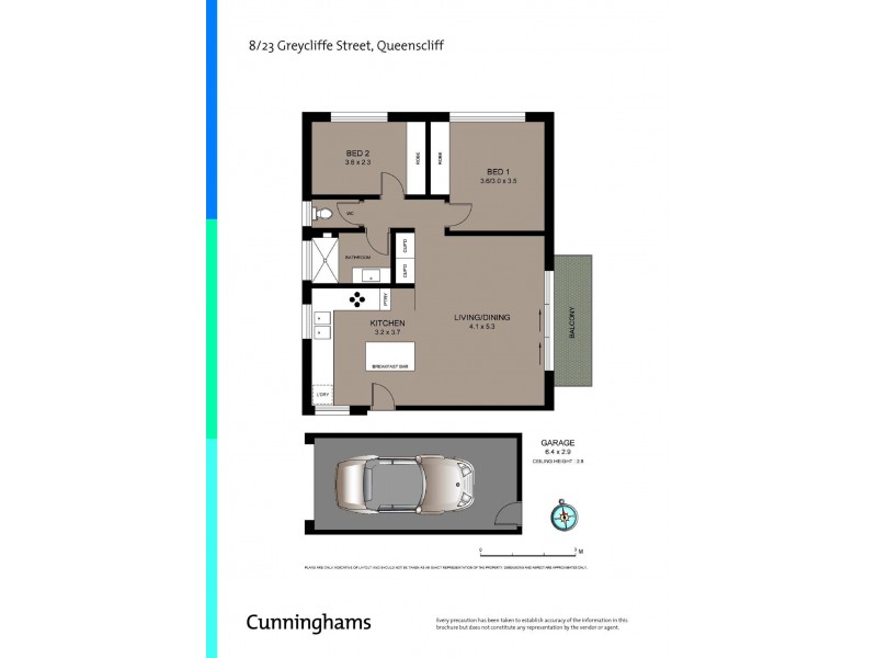 8/23 Greycliffe Street, Queenscliff NSW 2096 Floorplan