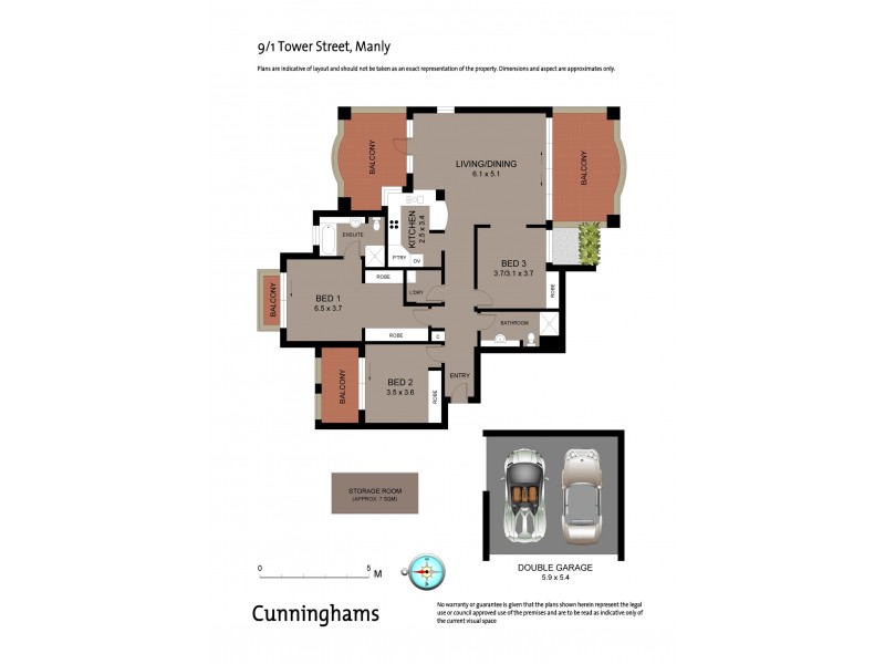 9/1 Tower Street, Manly NSW 2095 Floorplan
